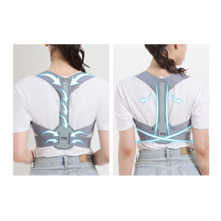 잔솔 잔솔 자세교정밴드 어깨 등마사지 바른자세 자세습관 어깨교정 척추