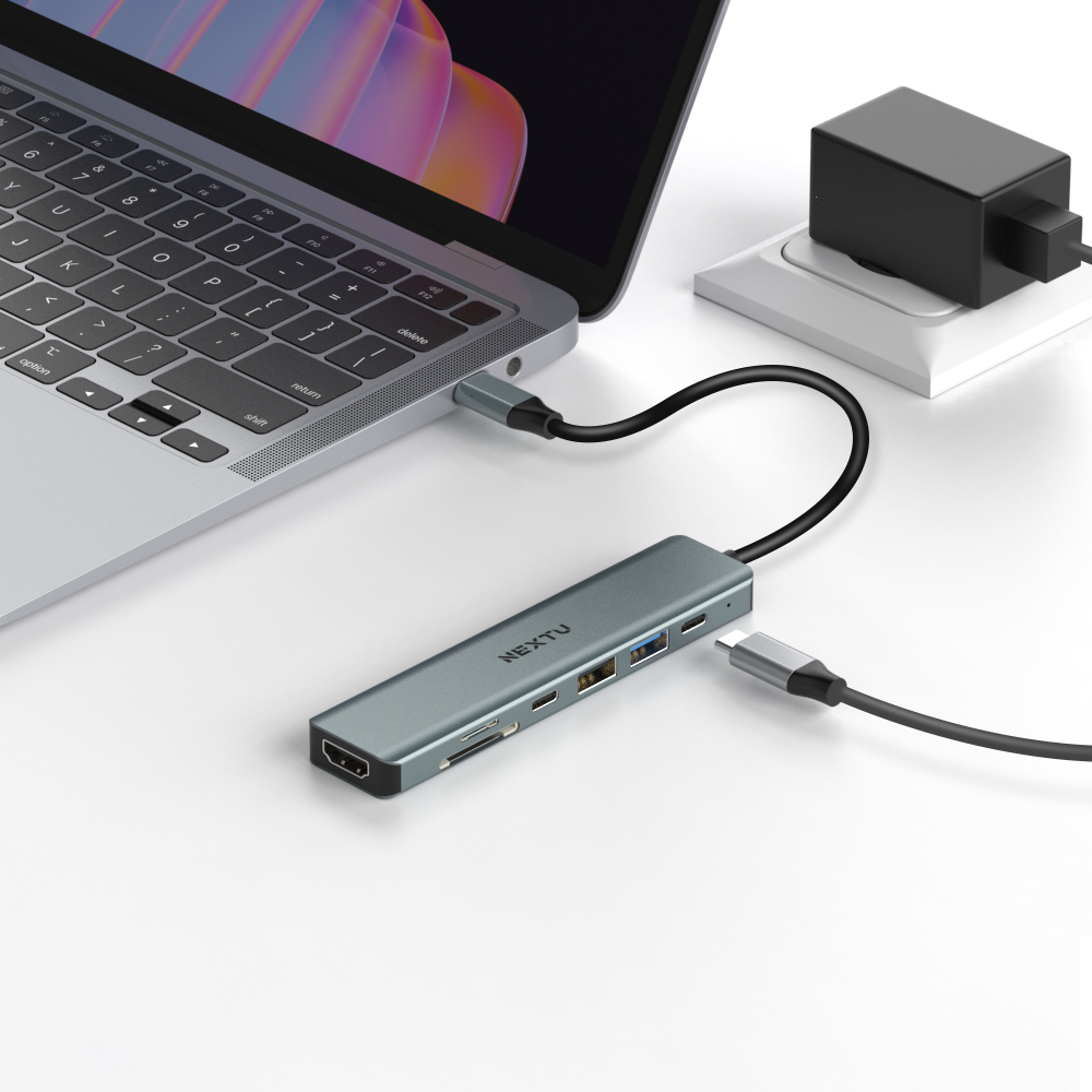 유지몬 7in1 USB C타입 4K HDMI 멀티포트 허브 - 상세 이미지 3