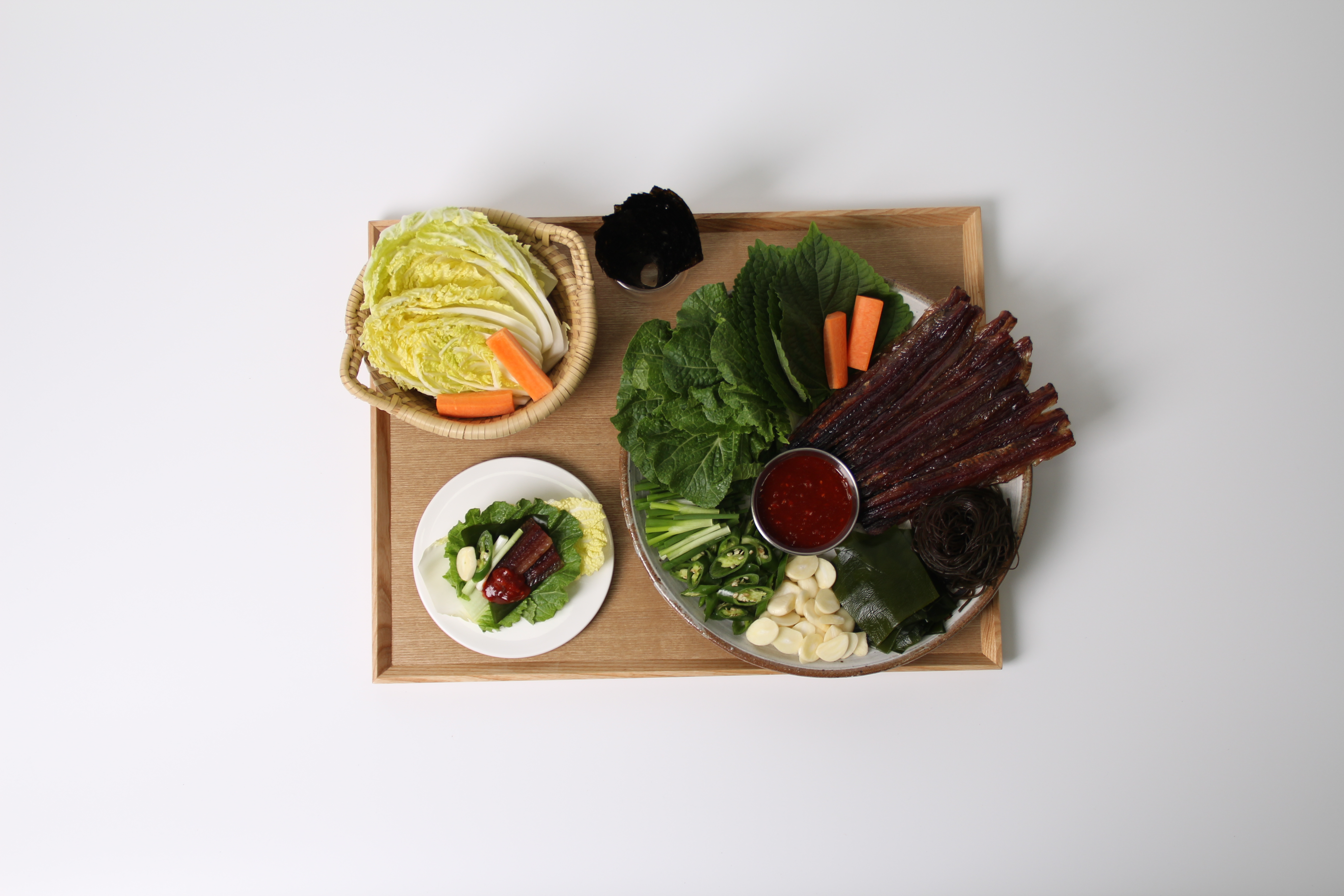 포항 구룡포 과메기 야채세트 햇 꽁치 손질 안주 - 상세 이미지 4