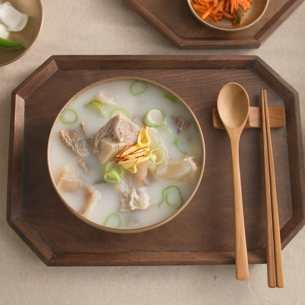 정성곳간 실온 국내산 국산 한우 스지 도가니탕 700g 강순의 간편식 8개