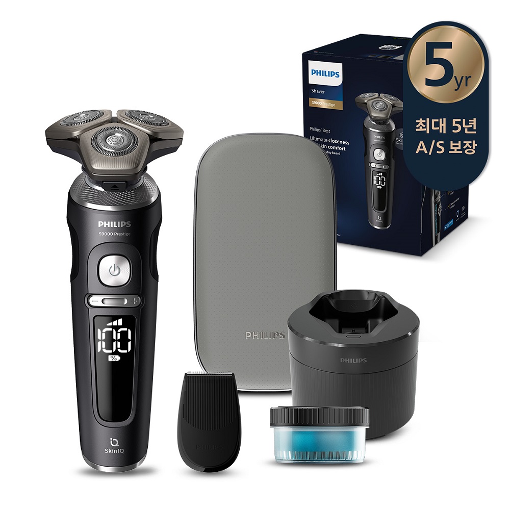 필립스 면도기 9000시리즈 프레스티지 블랙 매트 SP9840/32
