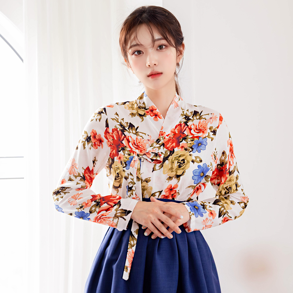 생활한복 찬란화 저고리 개량 계량 퓨전 반티-192 이미지 6