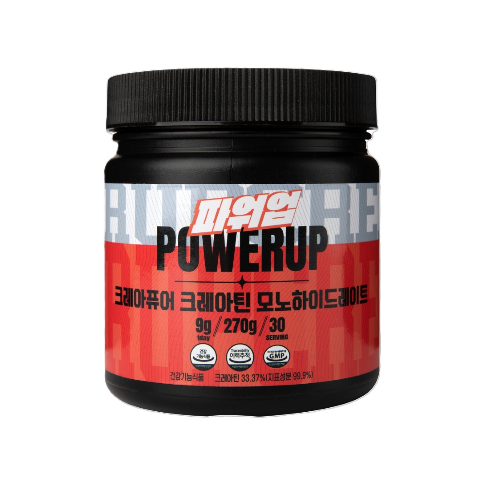 타트체리맛 독일산 크레아틴 모노하이드레이트 파우더 헬스 부스터 보충제 270g