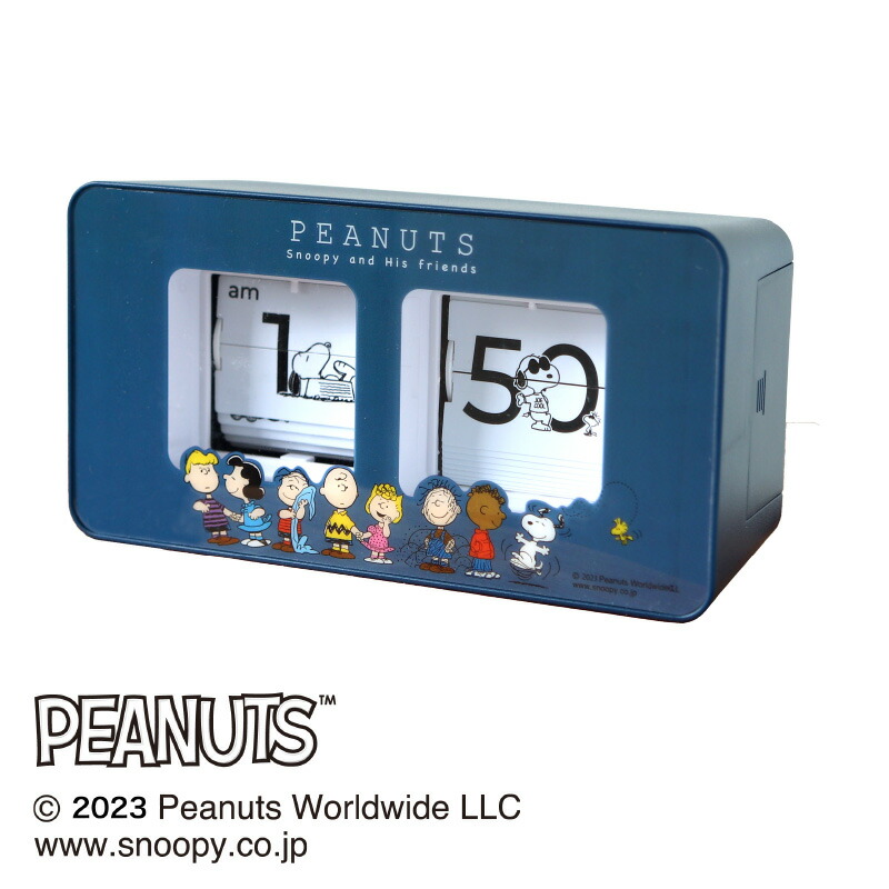스누피 PEANUTS 피넛 CLOCK 심플 귀여운 캐릭터 탁상 시계 PNC001 2컬러 - 상세 이미지 3