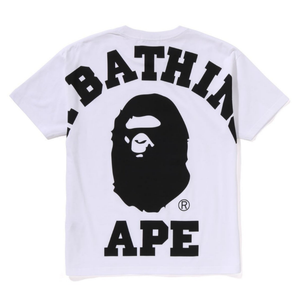 베이프 우먼즈 반팔티 BIG COLLEGE 1K70-209-004 - 상품 이미지