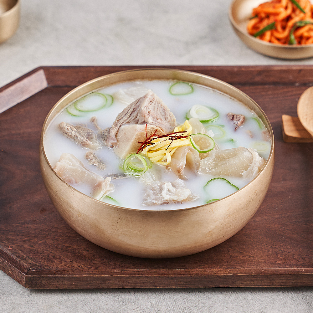 정성곳간 실온 국내산 국산 한우 스지 도가니탕 700g 강순의 간편식 8개