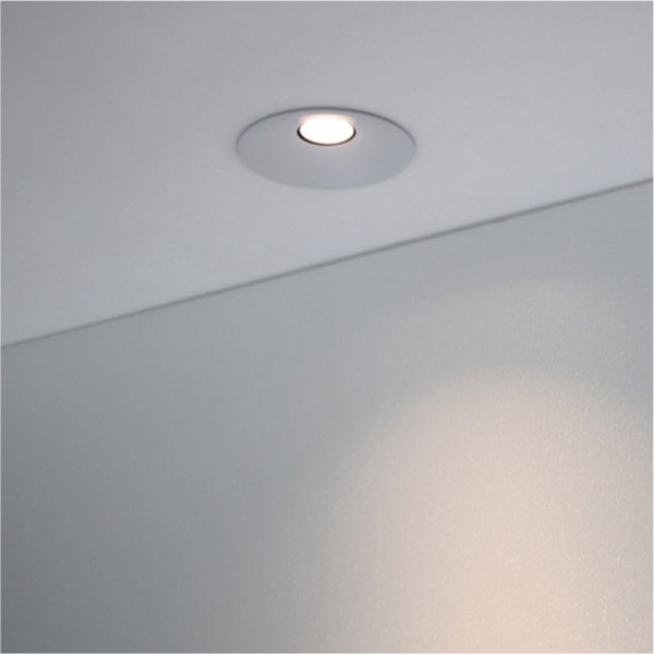 LED 에코 샤노 3인치 COB 일체형 DC 12W 화이트 플리커프리 - 상품 이미지