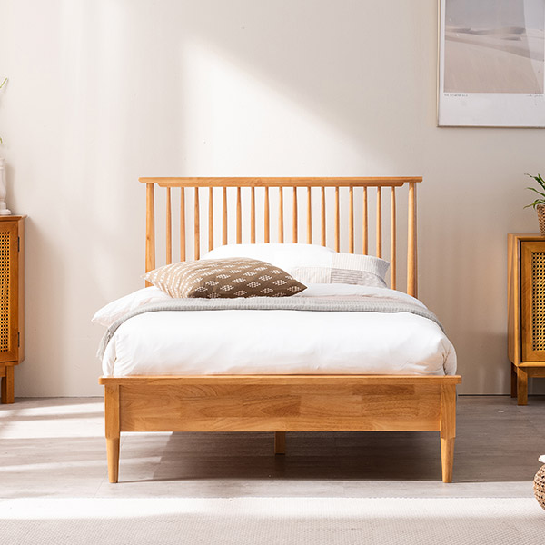 [삼익가구]위더스 원목 침대(양모 라텍스 7존 독립스프링 매트리스-슈퍼싱글)