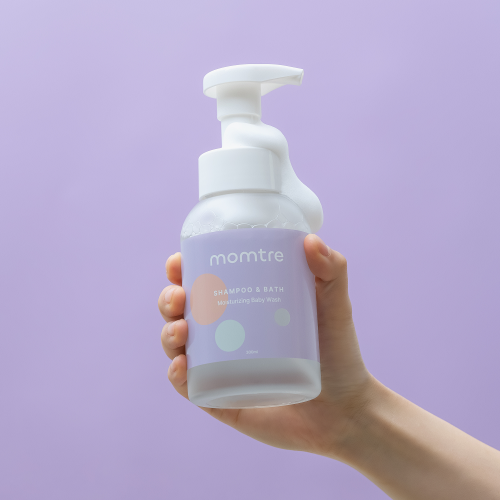 맘뜨레 아기 샴푸앤바스 거품형 베이비 올인원 워시 300ml, 1개 제품 이미지