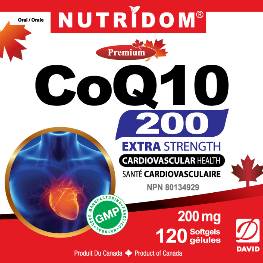 뉴트리돔 코큐텐 코엔자임 COQ10 유비퀴논 고함량 200mg 소프트젤 120캡슐, 1개 이미지 8