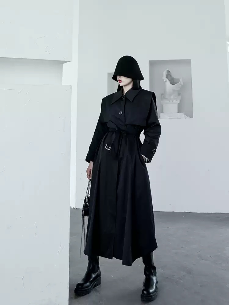 다리미 패밀리 19화 김혜은 코트 트렌치 백지연 스트랏 간절기 의상 옷 패션 - 상세 이미지 3