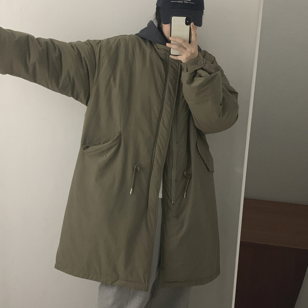 야상패딩 롱패딩 - 상세 이미지 4
