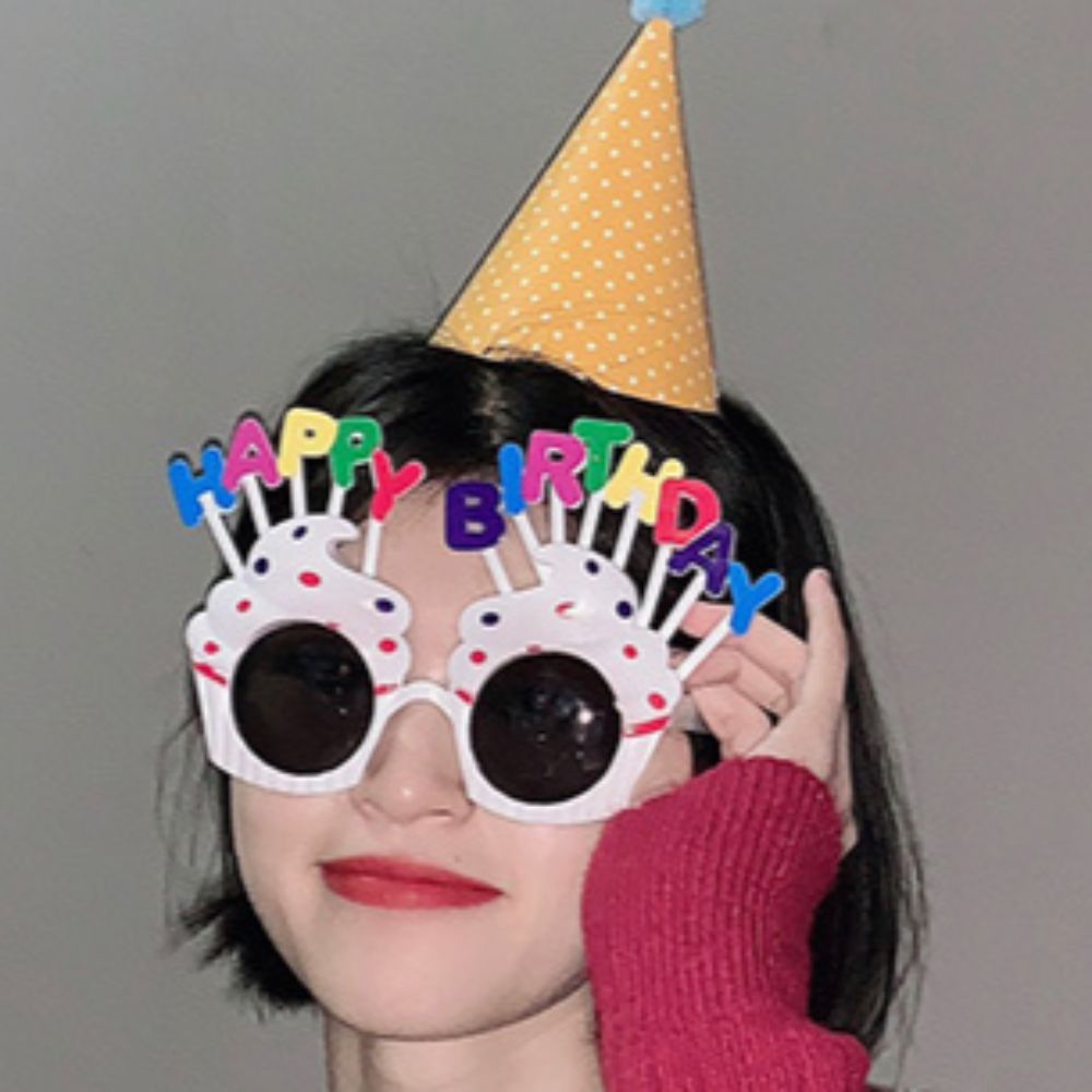 생일 파티 안경 선글라스 머리띠 생일 축하 이벤트 용품 - 상세 이미지 5