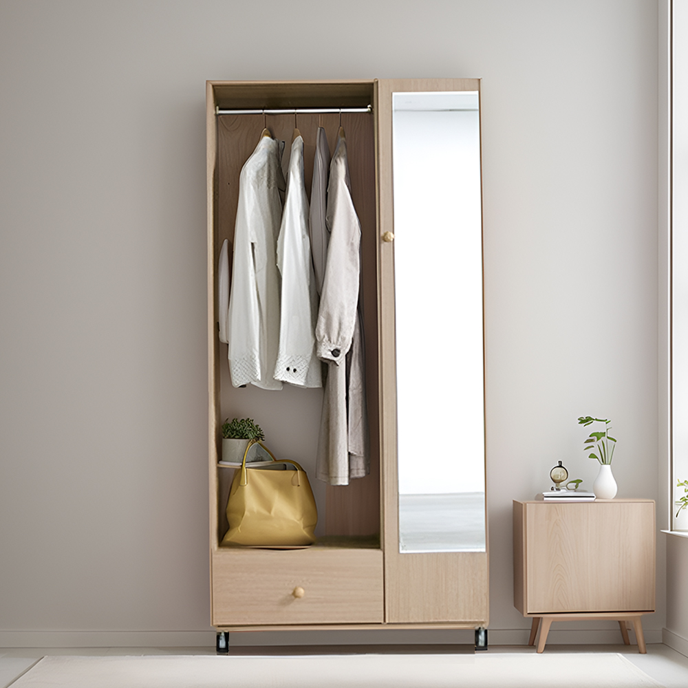 예루 멀티행거 사무실행거 전신거울행거 서랍장 이동형