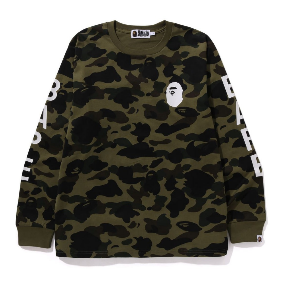 베이프 긴팔티 1ST CAMO LS 1K70-111-001 - 상품 이미지