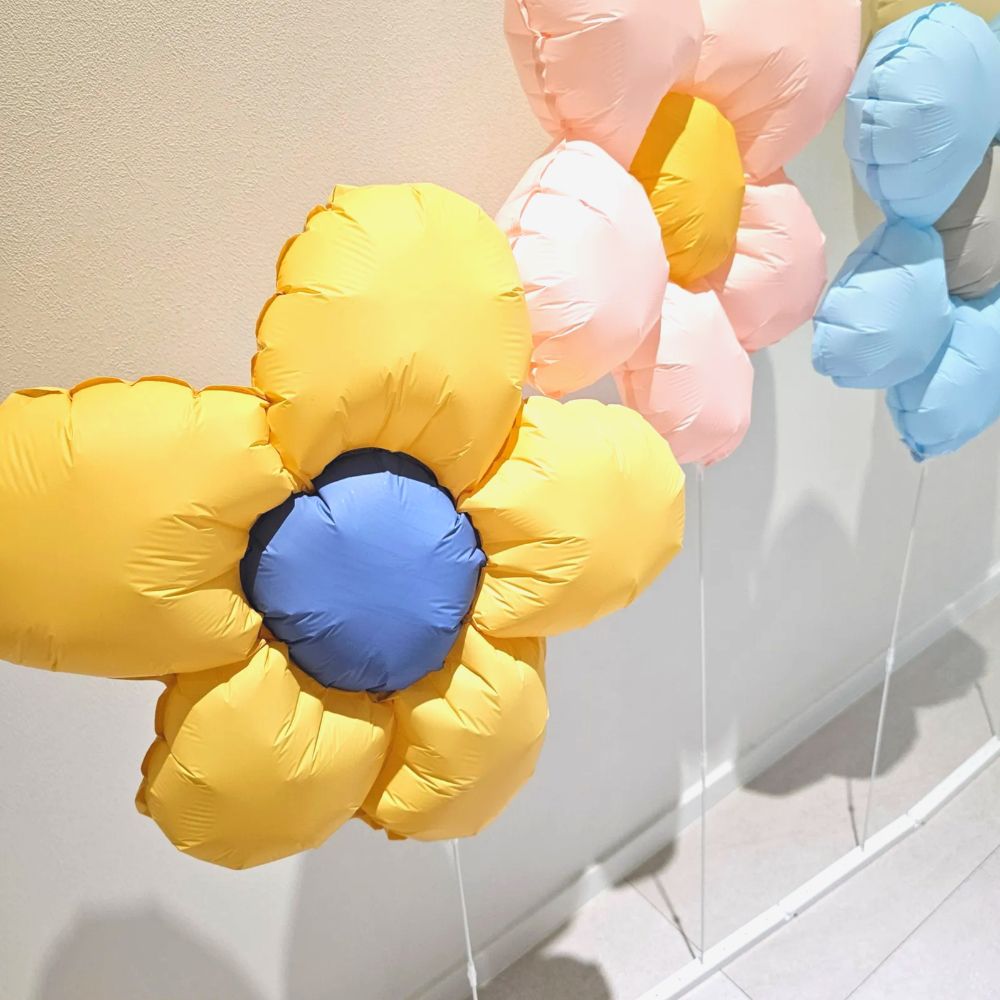 생일 파티 풍선 세트 생일 축하 이벤트 용품 포토존 꾸미기 비비드 플라워 - 상세 이미지 5