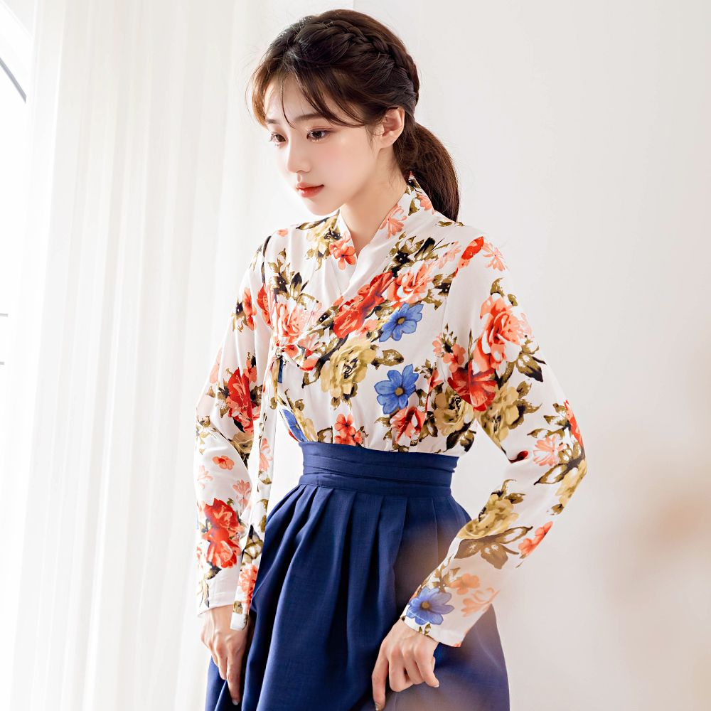 생활한복 찬란화 저고리 개량 계량 퓨전 반티-192 - 상세 이미지 2