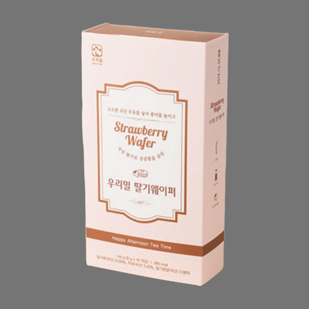 우리밀 딸기웨이퍼 : 유 나 샵