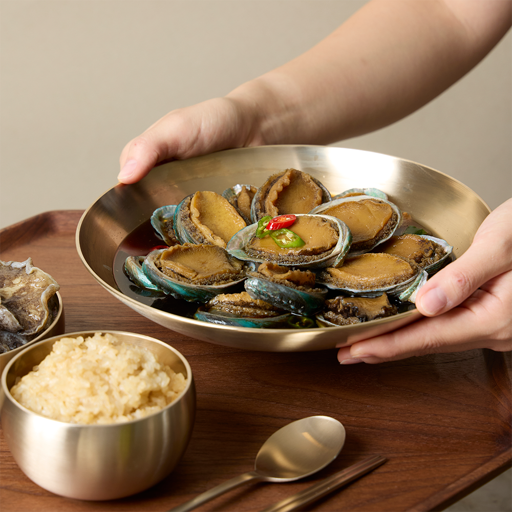 바다한상 전복장 100% 프리미엄 진도 전복 1kg