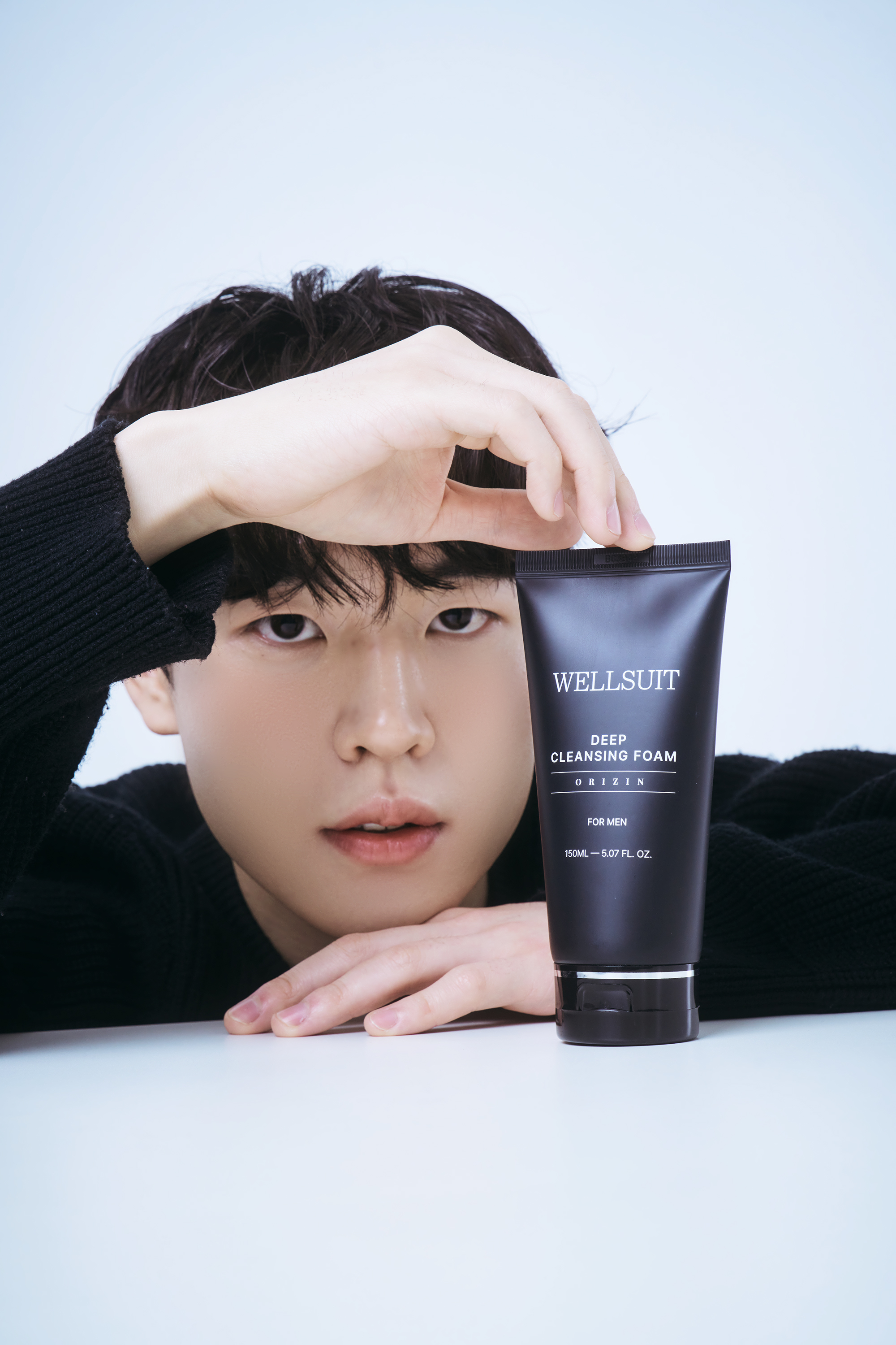 [남성 클렌징폼] 웰수트 딥 클렌징폼 오리진 150ml - 모공 관리 피지 제거 - 상세 이미지 3