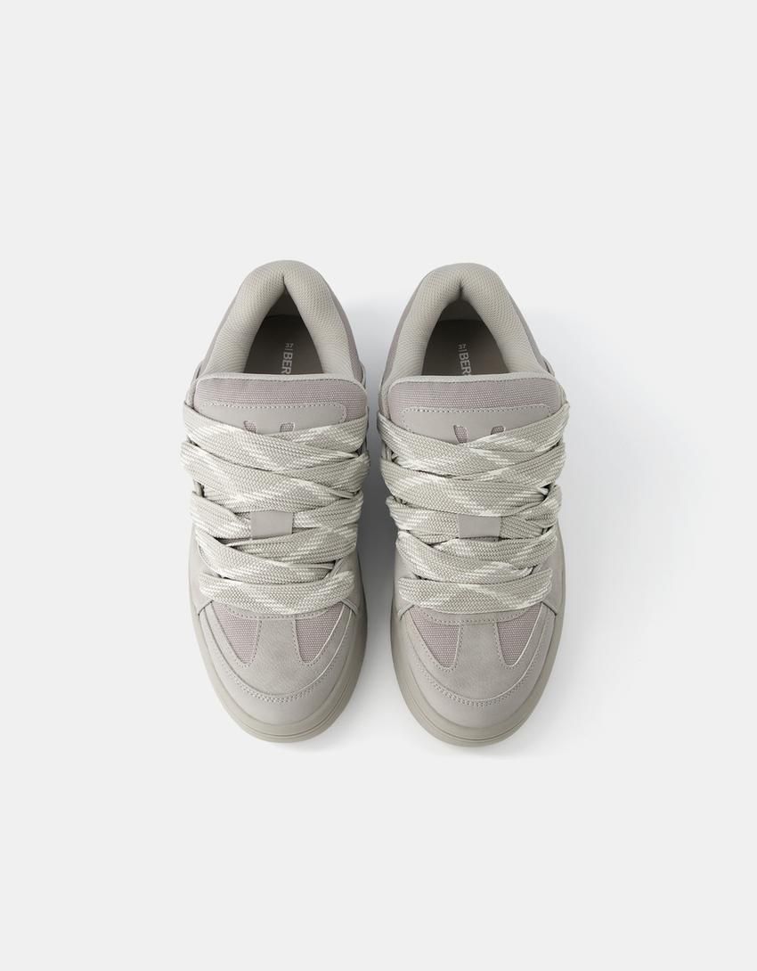 버쉬카 청키 스케이터 트레이너 1440/560 GREY - 상세 이미지 5