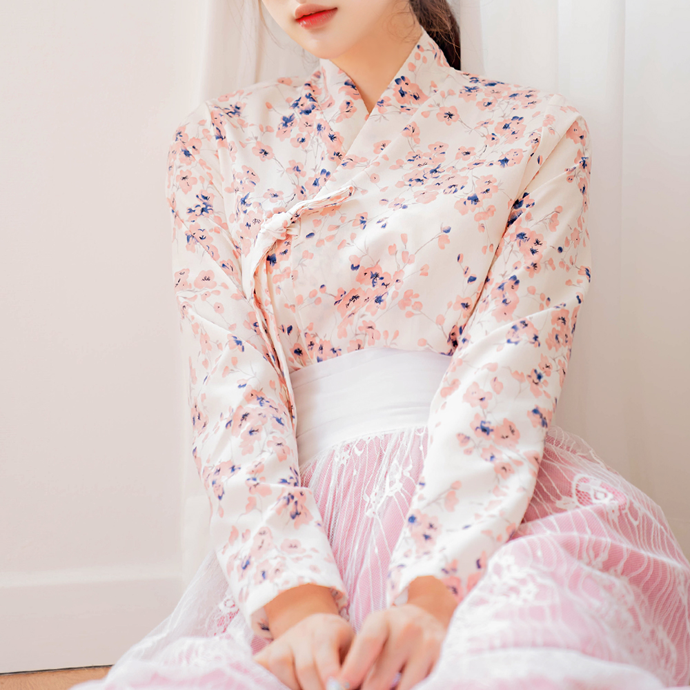 생활한복 나래화 저고리 개량 계량 퓨전 반티-192 이미지 8