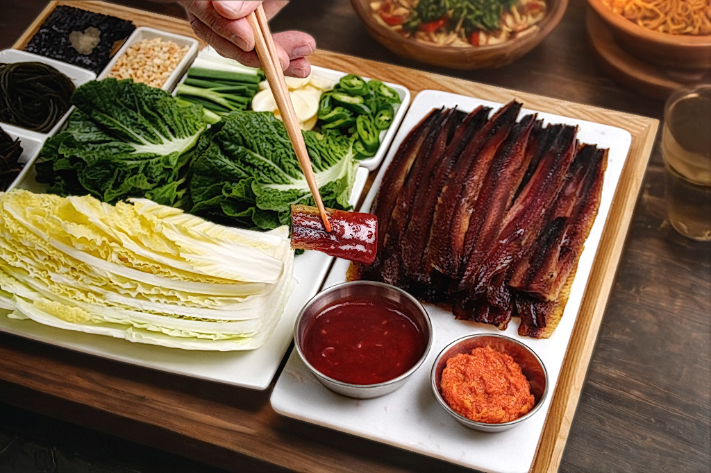 포항 구룡포 과메기 야채세트 햇 꽁치 손질 안주 - 상세 이미지 2