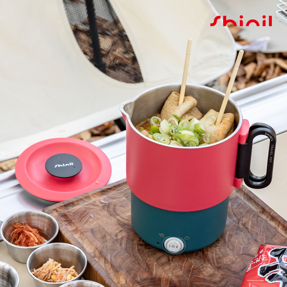 신일 여행용 전기포트 접이식 포트 휴대용 라면 커피 미니