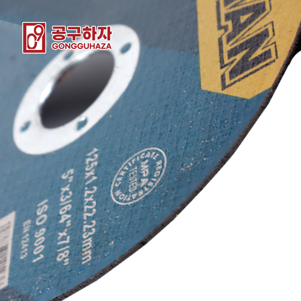 공구하자 그라인더용 듀얼네트 메탈커팅 금속 플라스틱 절단석 107x1.2x16mm - 상세 이미지 2