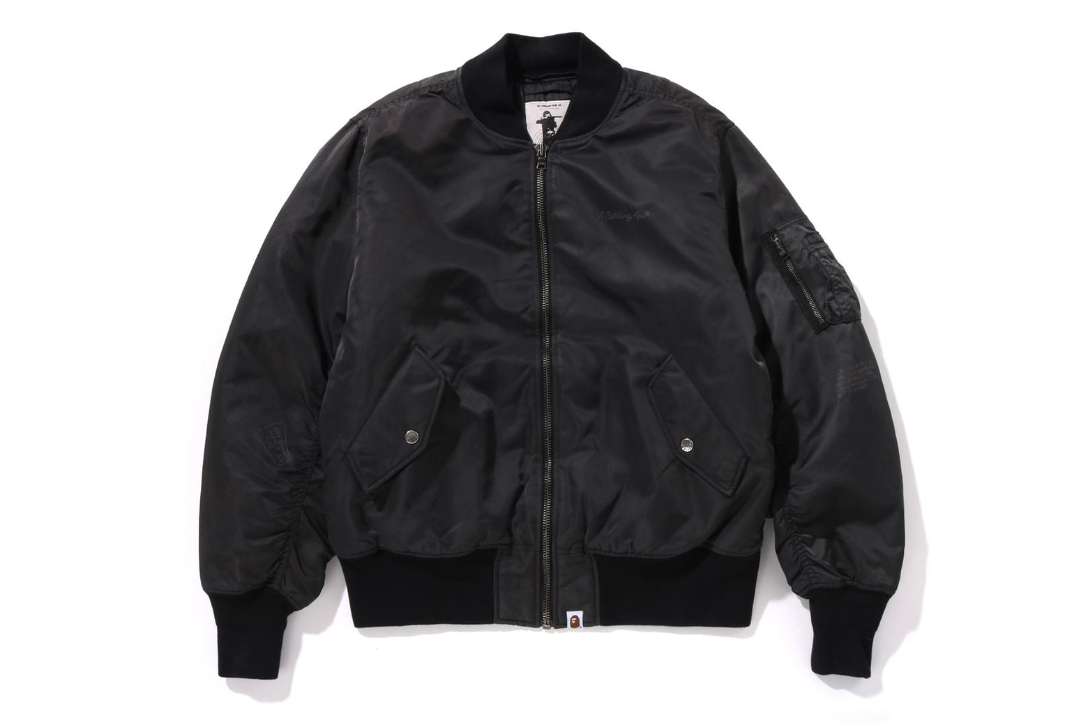 베이프 자켓 NYLON MA-1 1K80-141-305 - 상세 이미지 4