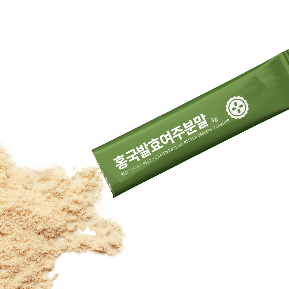 [런칭 특가] 홍국 발효 여주 분말 스틱 식약청 HACCP 인증 30포 이미지 8
