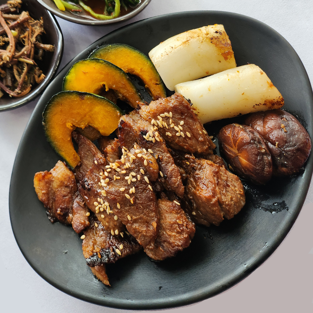 돼지갈비 맛 사각 탱글 양념목살 300g - 상세 이미지 4