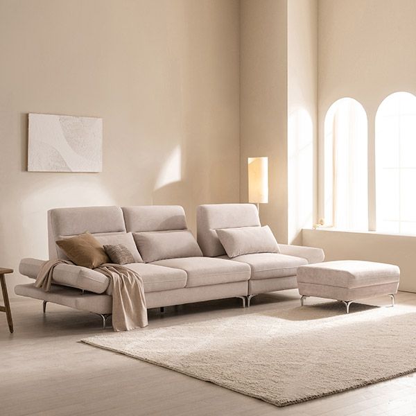 [삼익가구]더퍼스트 스윙형 4인 기능성 소파(스툴포함)