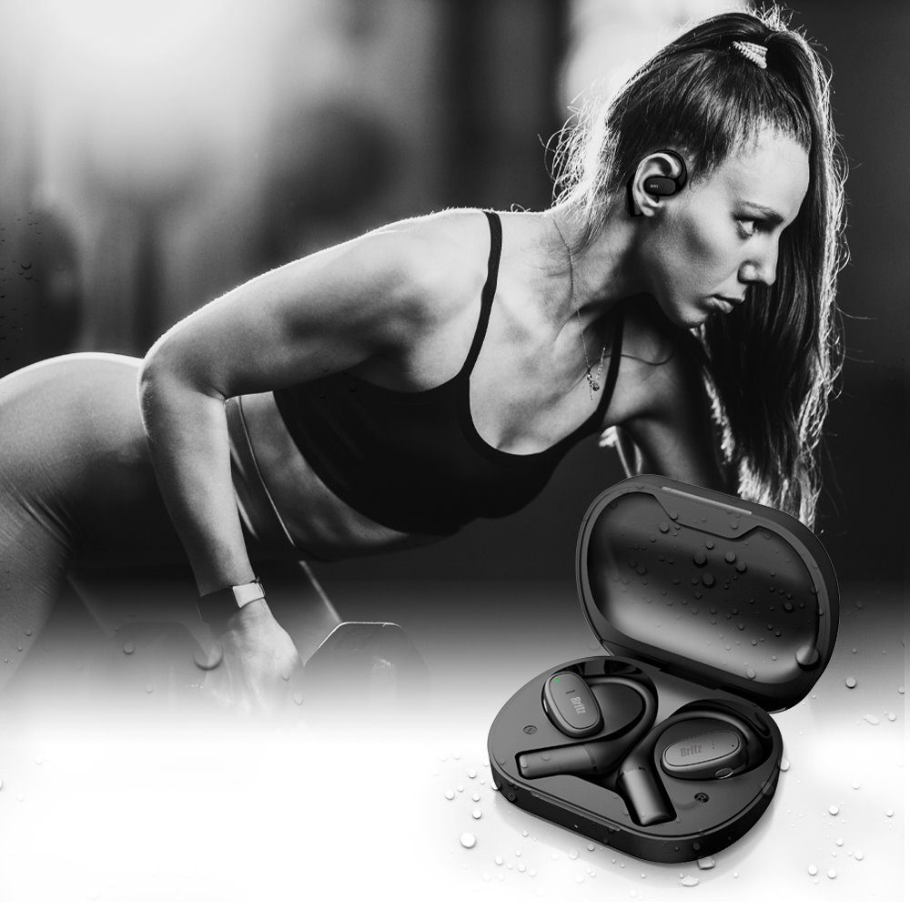 브리츠 BZ-Fit3 블루투스 무선 귀걸이형 이어폰 이어셋 스포츠 자전거 러닝 운동이어폰 - 상세 이미지 4