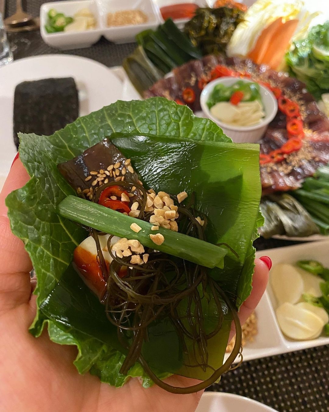 포항 구룡포 과메기 야채세트 햇 꽁치 손질 안주 이미지 6
