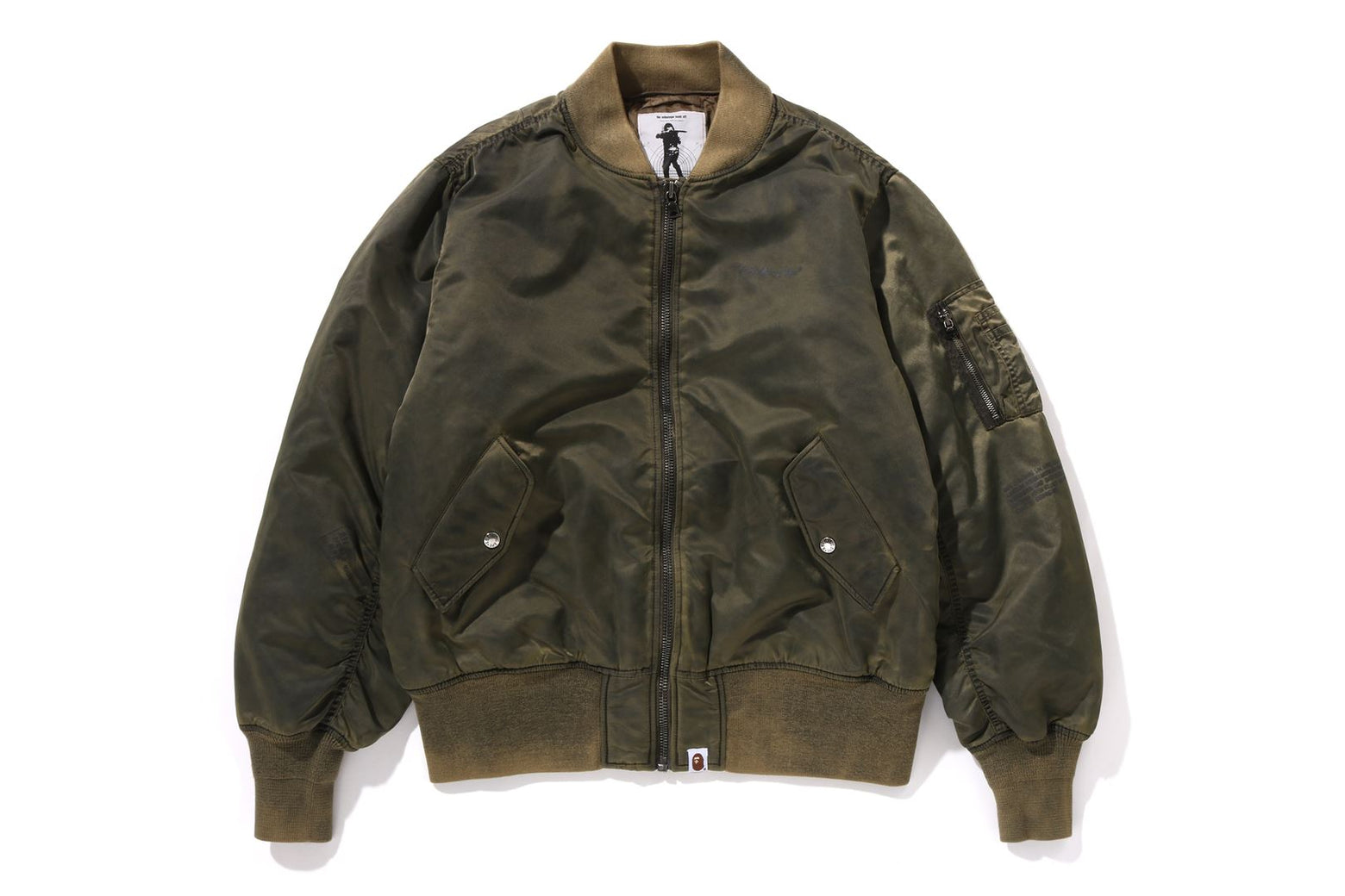 베이프 자켓 NYLON MA-1 1K80-141-305 - 상세 이미지 2