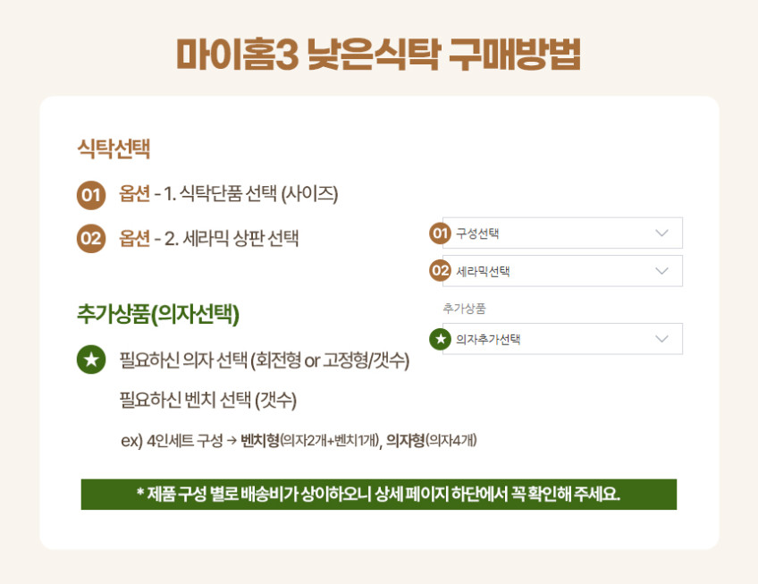 헤닝 마이홈3 회전의자 올화이트 세라믹 4인 낮은식탁 테이블 1600 판매처 상세 정보 이미지 1