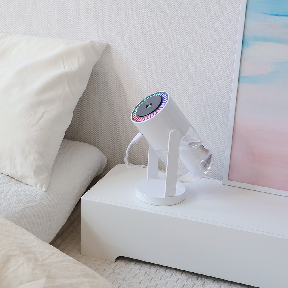 이놀 미스트 600ml 미니가습기 휴대용 탁상용 책상 사무실 여행용 캠핑 소형 차량 자동차