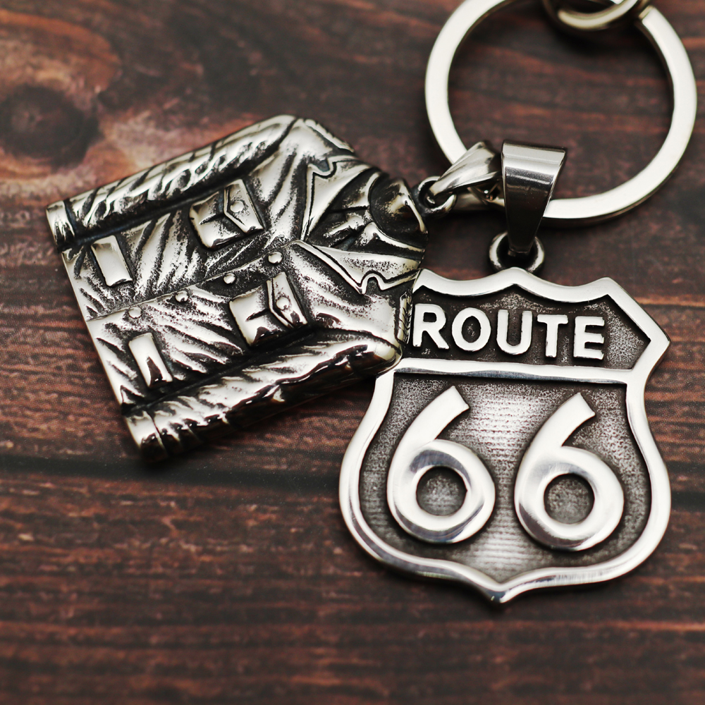 포르타키링 레트로튜닉+Route66 바지 키링/가방키링 - 상세 이미지 3