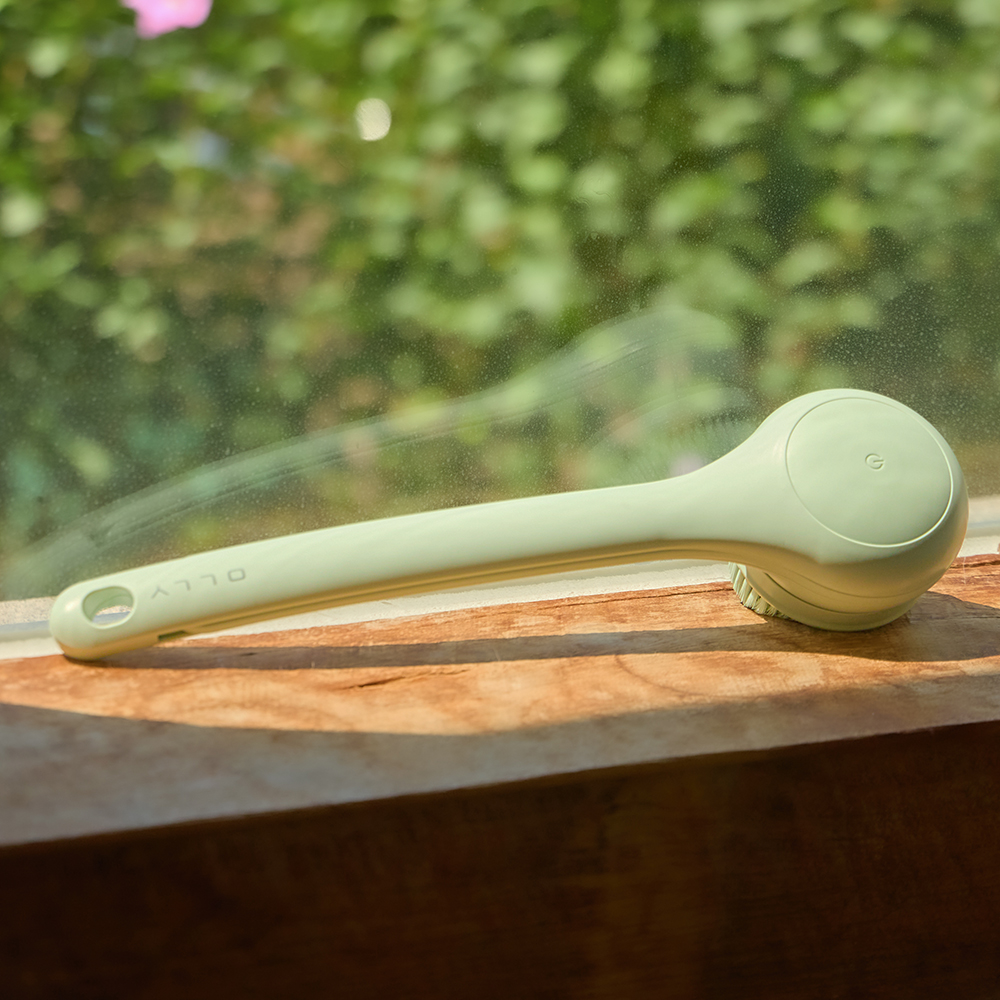 올리 전동바디브러쉬 샤워 솔 등브러쉬 등드름