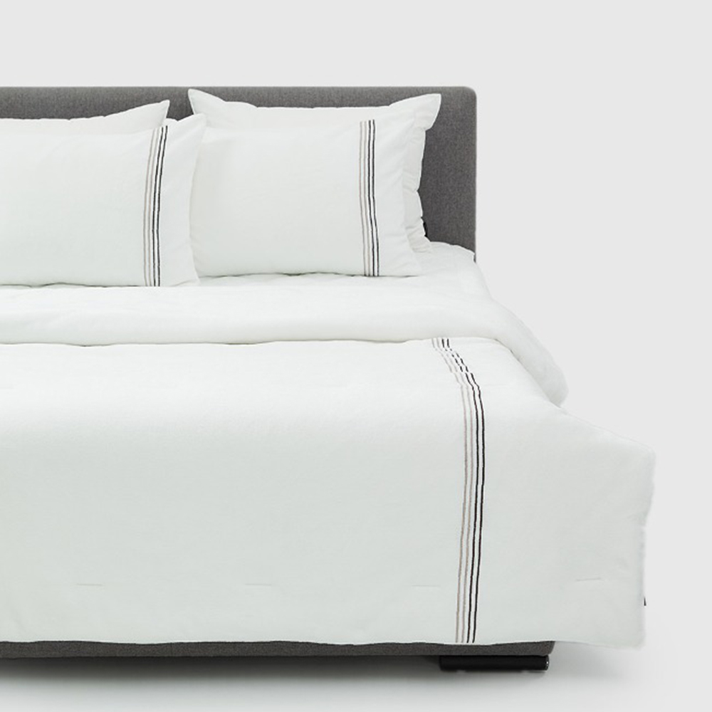 레노마 홈 엣지극세 겨울용 차렵이불 화이트