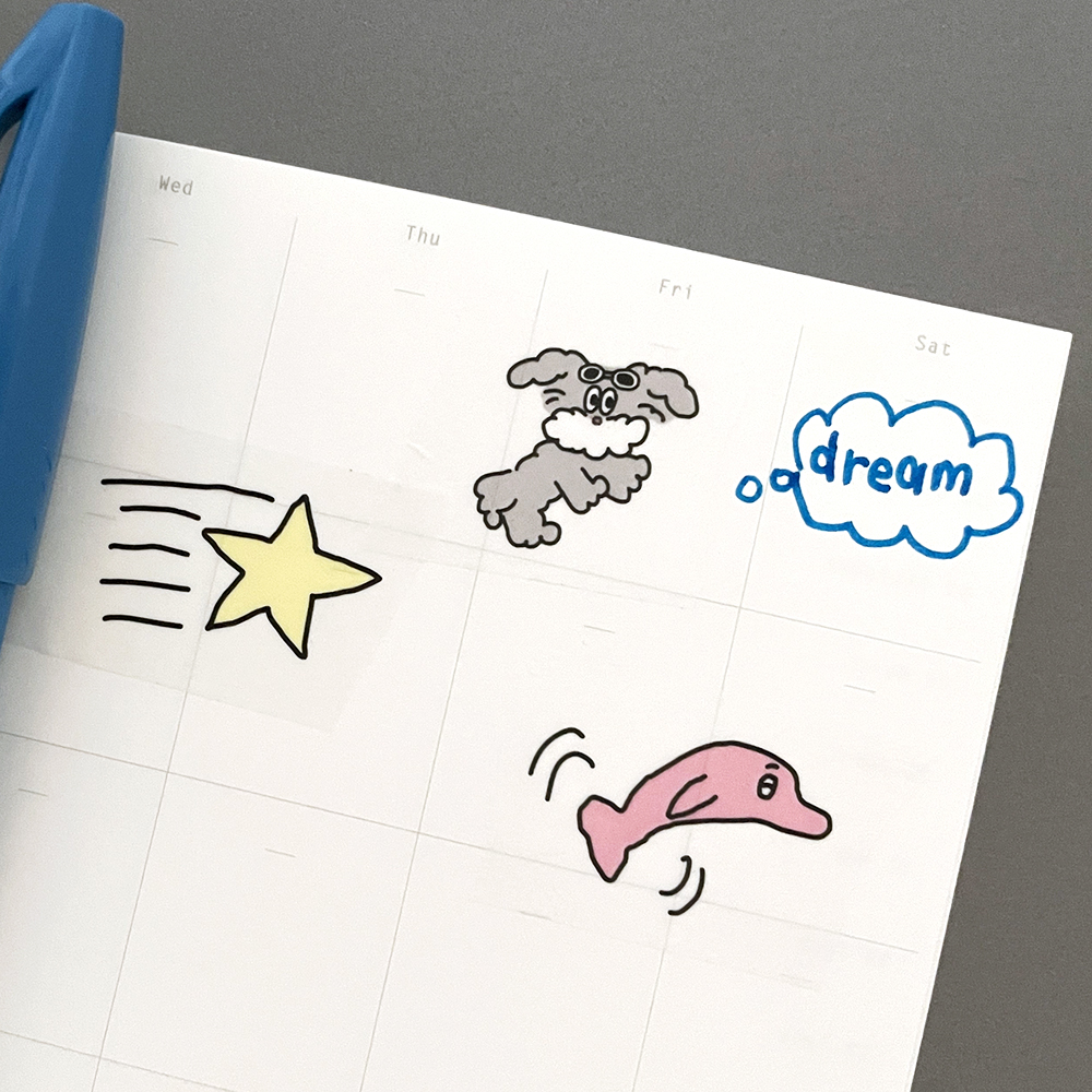 빅 마스킹 테이프 25mm / 01. Big Charlie 이미지 3