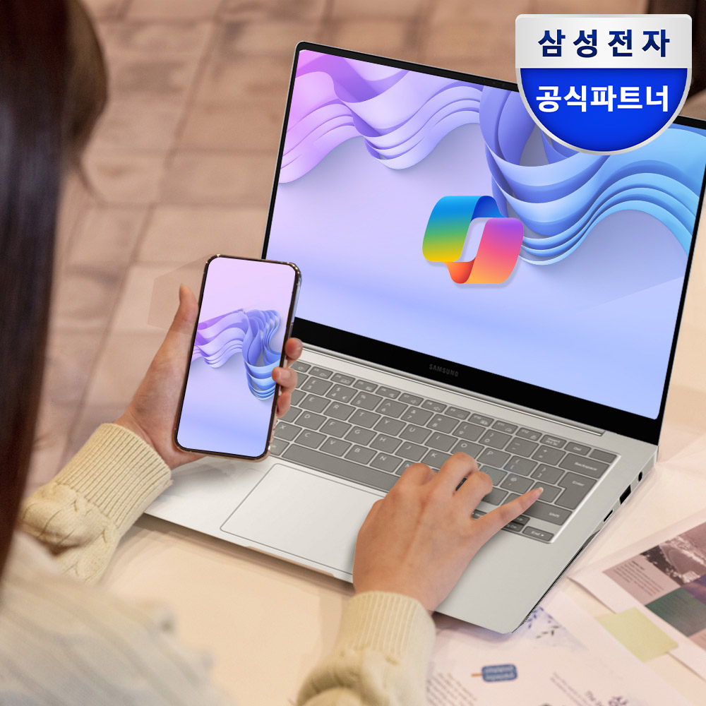 삼성전자 갤럭시북4 엣지 코파일럿 AI 노트북 프로 포토샵 영상편집 인공지능 고사양 대학생 휴대용 스냅드래곤 - 상품 이미지
