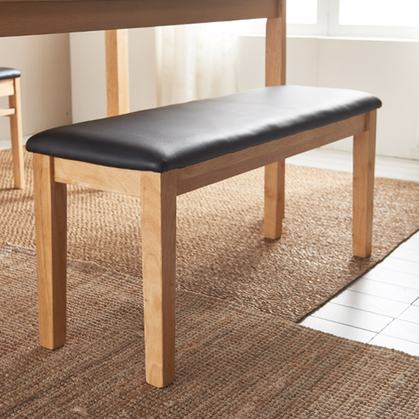 [삼익가구]스칸센 2인용 원목 벤치