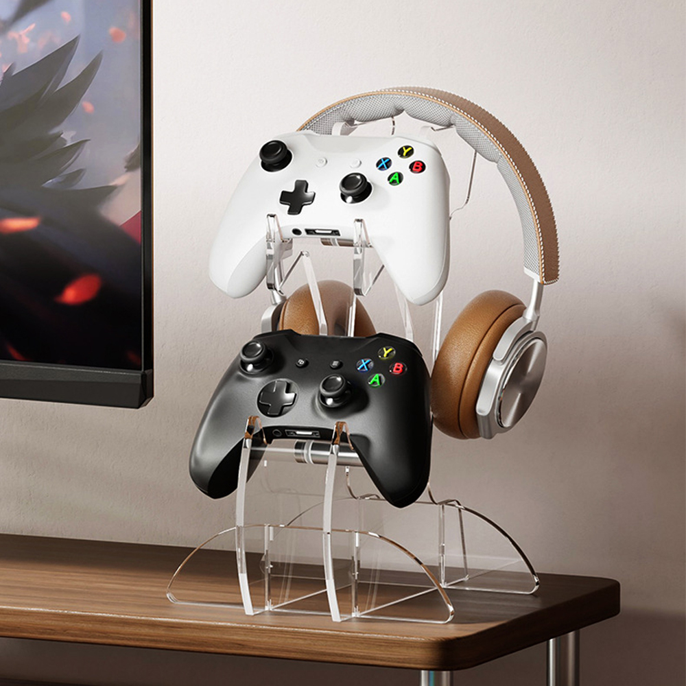 게임패드 컨트롤러 거치대 샤프 아크릴 2단