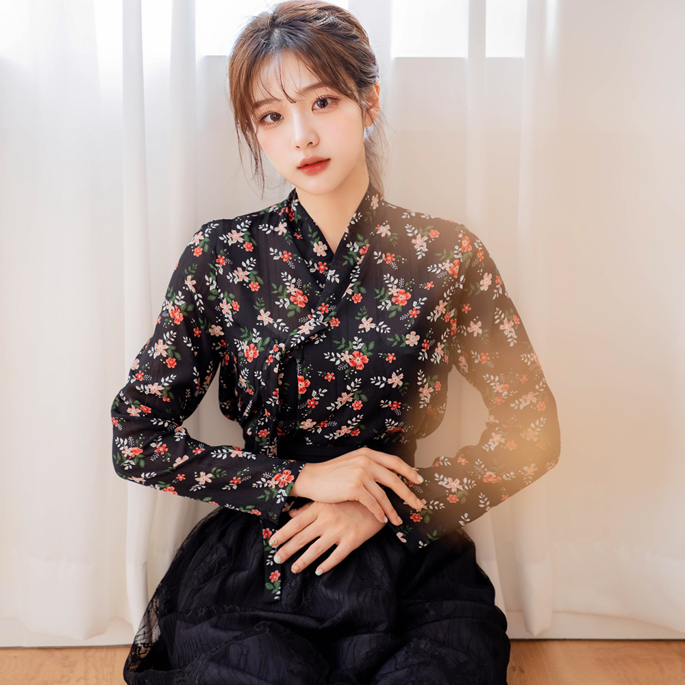 생활한복 구월애 저고리 개량 계량 퓨전 반티-192