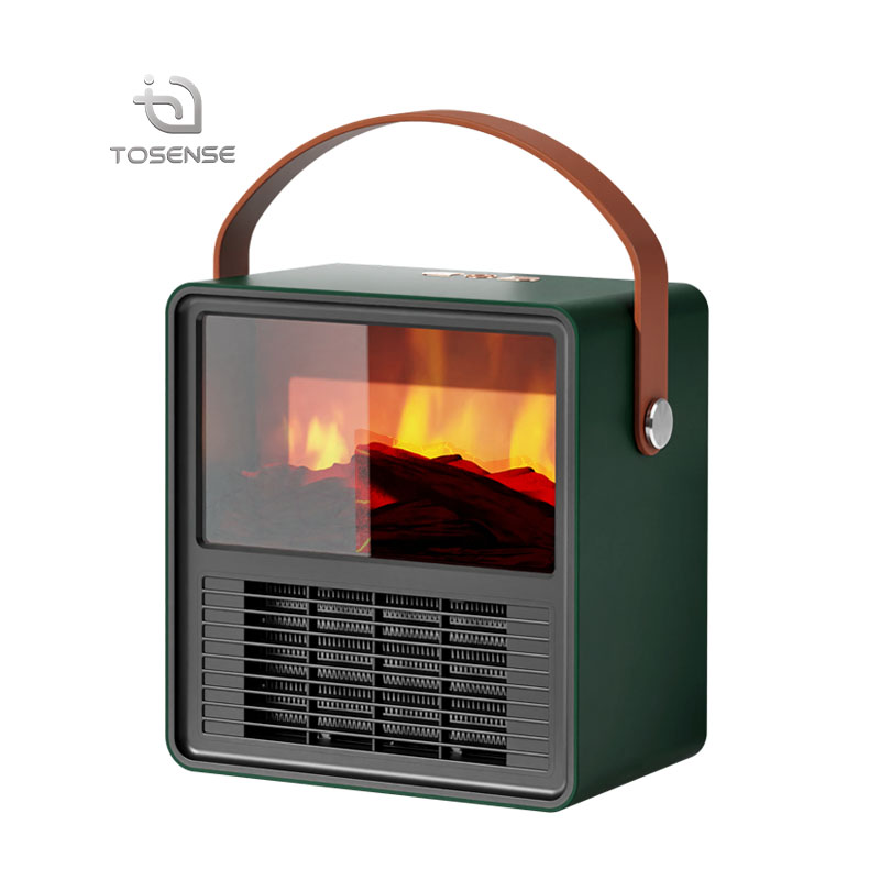 TOB-7200 미니온풍기 캠핑히터 소형 PTC난로 사무실용