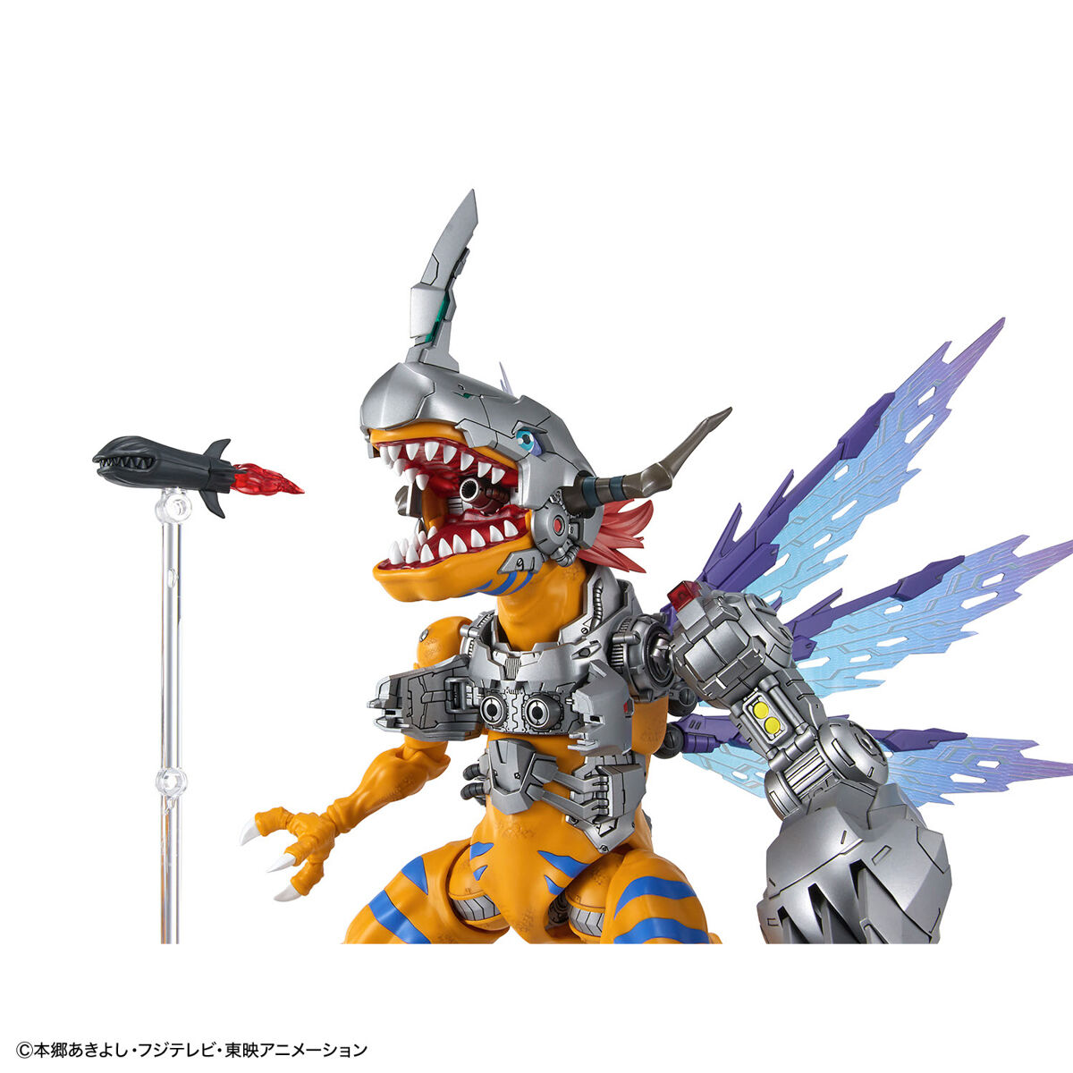 반다이 디지몬 애니메이션 피규어 Figure rise FRS Metal Greymon - 상세 이미지 4