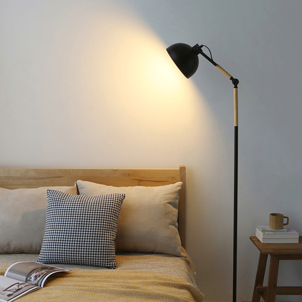 AGEN 장스탠드 E26 KS2087F 화이트 + E26 LED 스마트전구 9W 컬러 세트 이미지 7