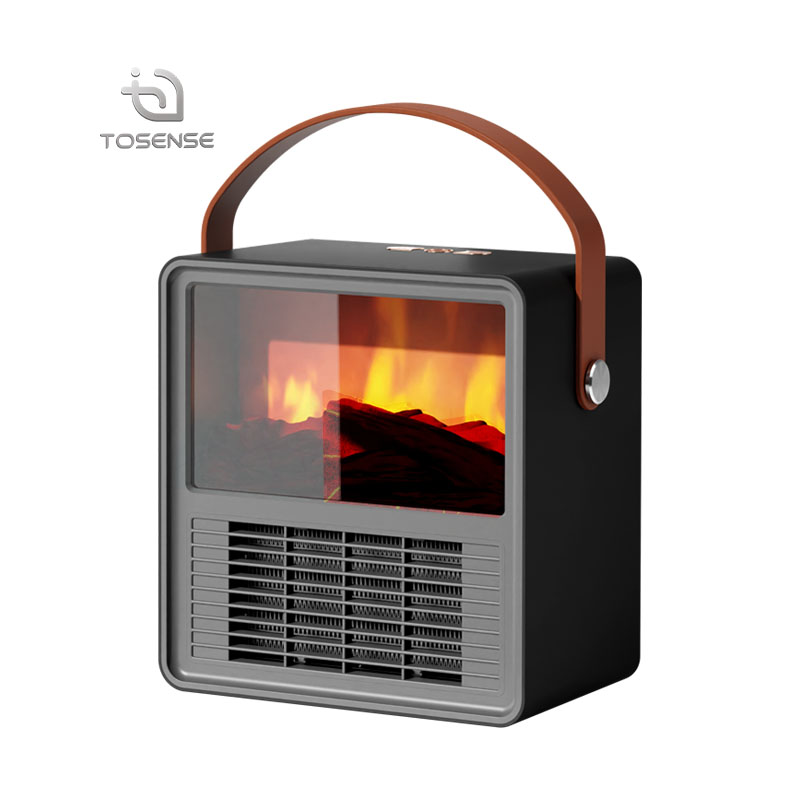 TOB-7200 미니온풍기 캠핑히터 소형 PTC난로 사무실용